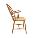 Scandinavian "Pinnstol" armchair in beech, Sweden, 1960