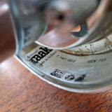 Maxi Globe trio of ceiling lights in smoked glass, RAAK Amsterdam, 1960