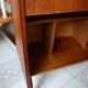 Secrétaire en chêne, années 50-60