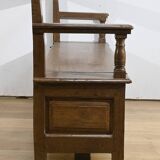 Solid Oak Landing Chest Bench – 1920