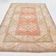 Tapis persan crème pêche 6x9, 195x275 cm