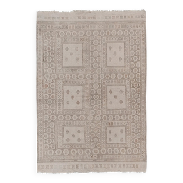 Tapisserie tribale brodée main vintage 150x214 cm