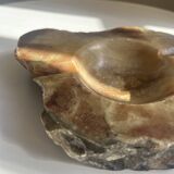 Marble ashtray / empty pocket, raw shape, vintage decor 1950
