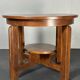 Midcentury Dutch Art Deco mahogany side or coffee table, ca 1940s - 1950s