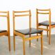 Chaises Vintage dans le style de Gio Ponti, 1970, lot de 4
