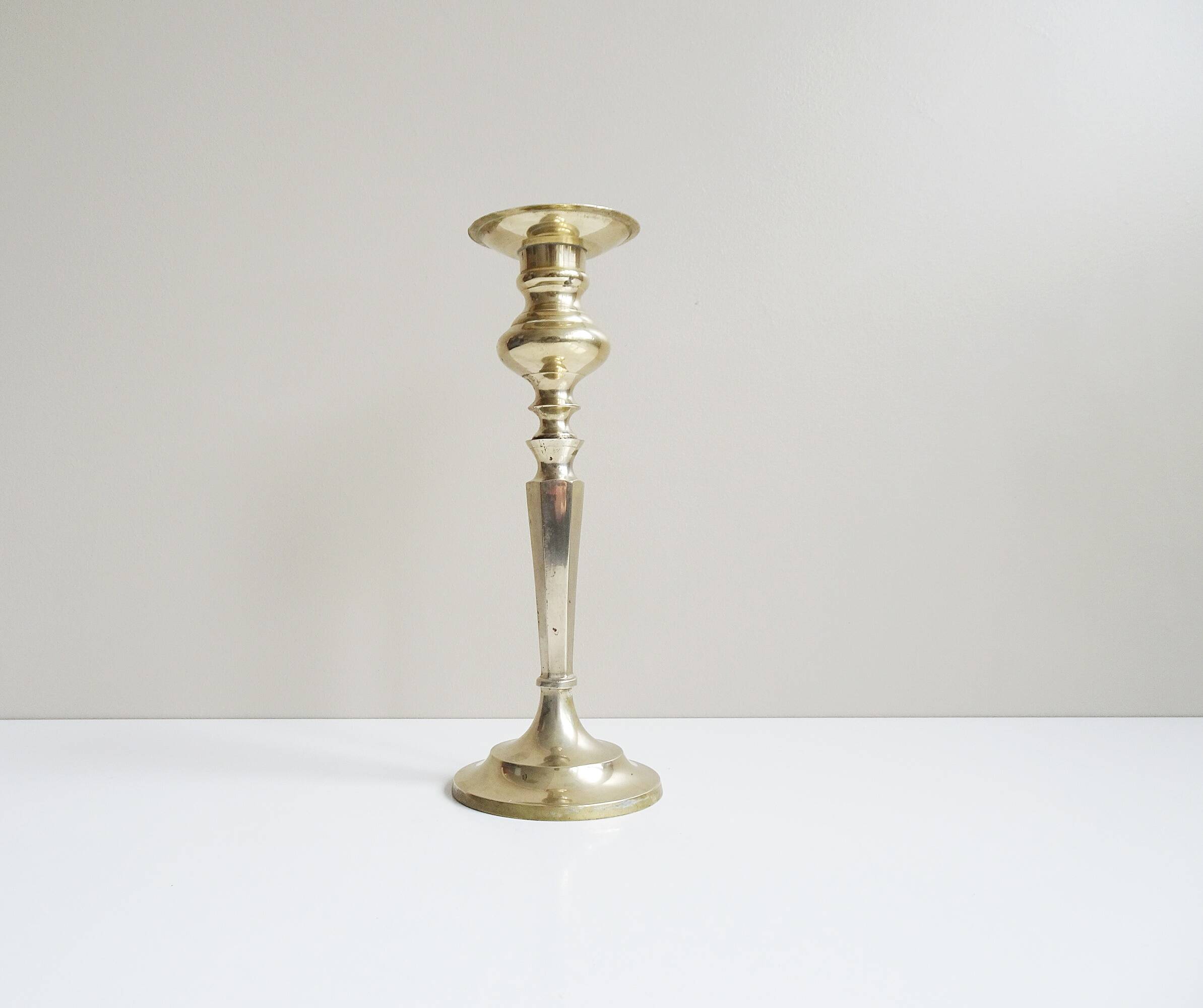 Brass candle holder