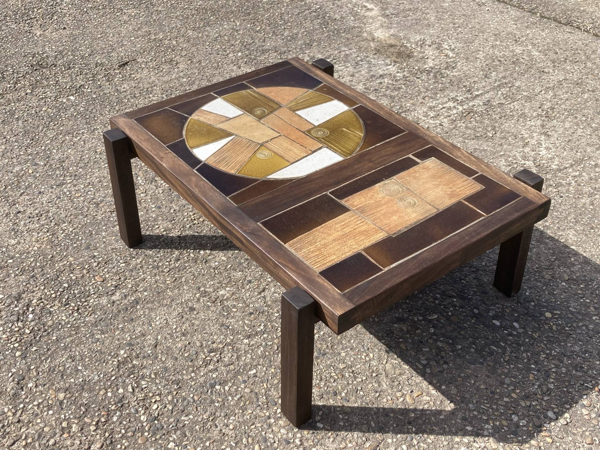 1960s ceramic coffee table