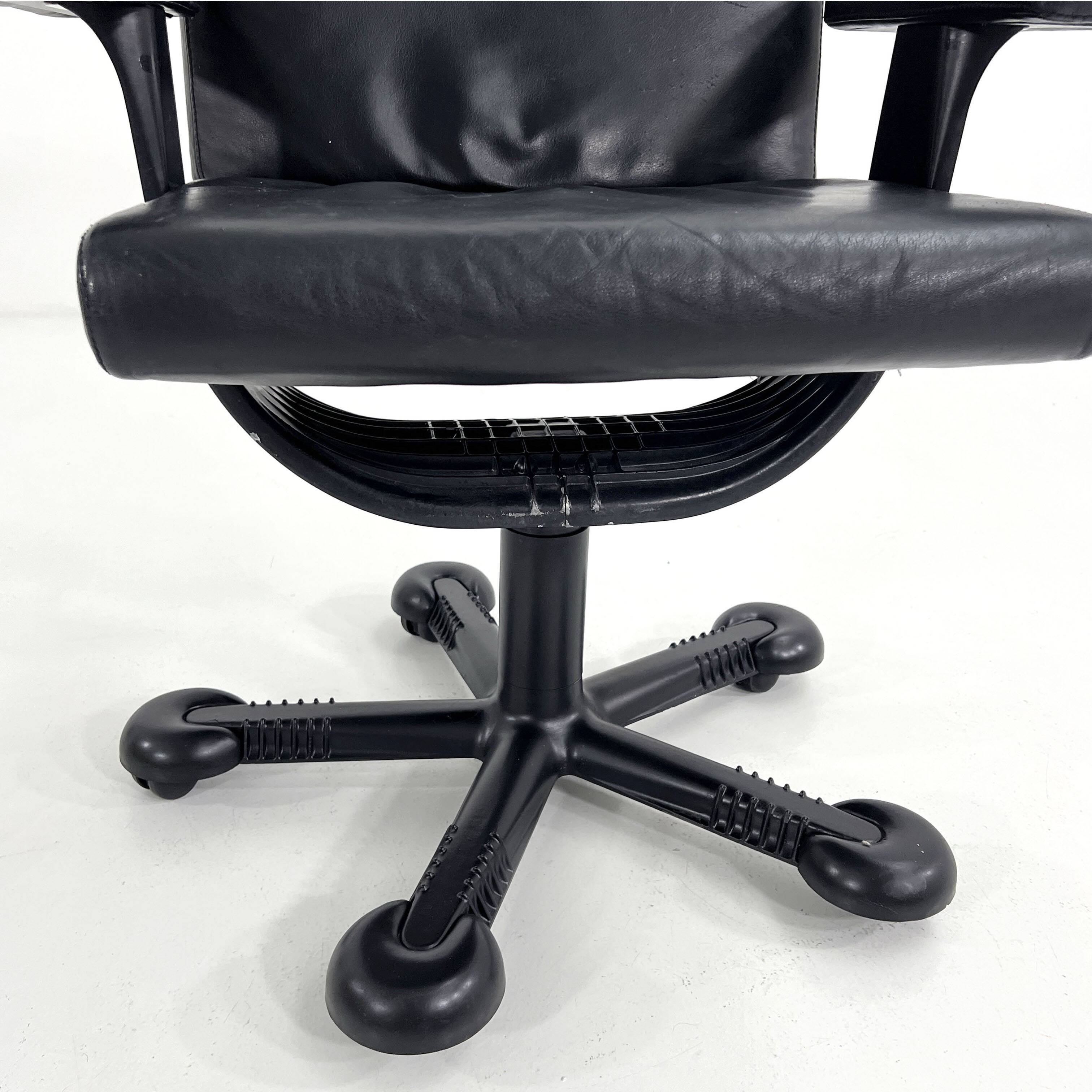 Chaise de bureau pivotante "Mix" par Afra & Tobia Scarpa pour Molteni, 1970