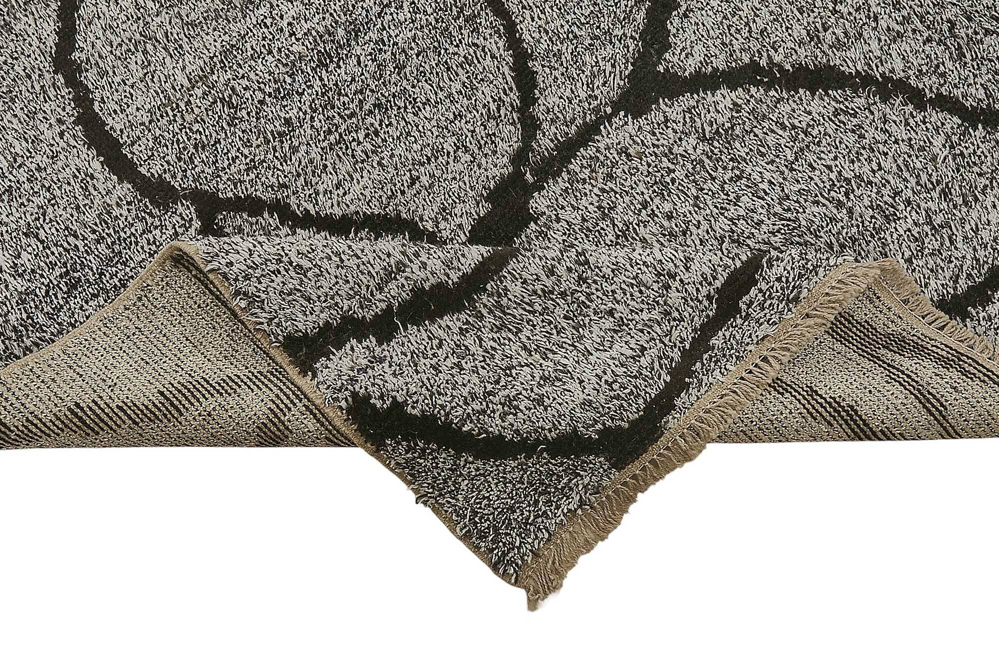 Handwoven Turkish Recycled Boho Rug 243 cm x 360 cm