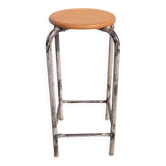 Tabouret haut d'atelier en acier