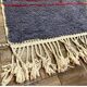 Tapis artisanal marocain laine naturelle 2.5x1.5 m