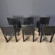 Arcadia dining chairs by Paolo Piva for B&B Italia set of 6