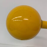 Mid-century design yellow tubular table lamp, 1970’s