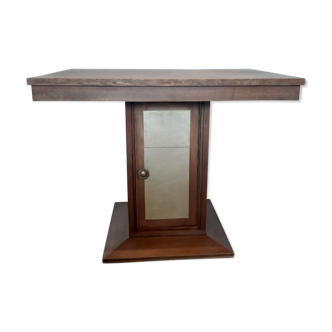 Wooden kitchen table, with storage, 1920