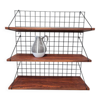 Vintage 3-shelf wall shelves – Design Pierre Guariche