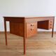 Danish Teak Desk by Børge Mogensen for Søborg Møbelfabrik, 1950s