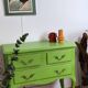 Anise green chest of drawers