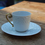 Mocha cup and its Swiss porcelain saucer, 1979