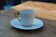 Mocha cup and its Swiss porcelain saucer, 1979