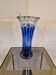 Ancient Blue and Transparent Murano Glass Vase