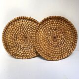 Straw baskets