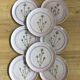 Assiettes dessert vintage