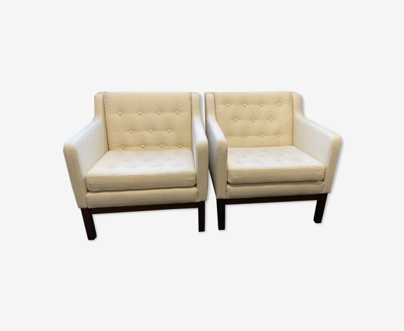 Paire de fauteuils scandinave Erik Jorgensen