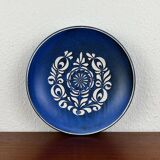Mid-century German studio pottery wall plate by Thoms Keramik, 1960s.
