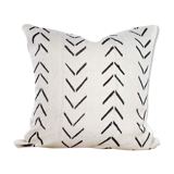 Housse de coussin en véritable bogolan du Mali