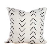 Housse de coussin en véritable bogolan du Mali