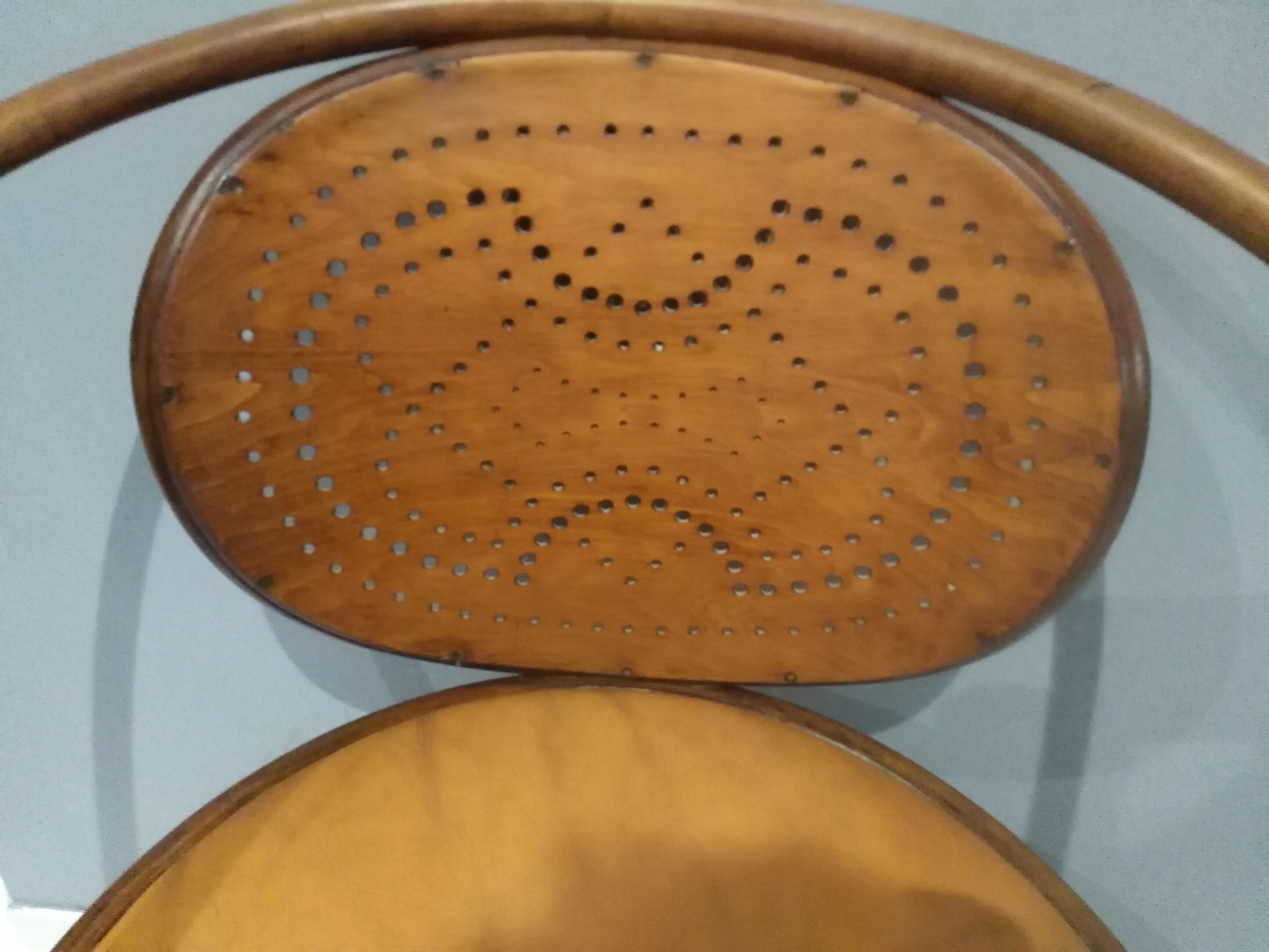 Fauteuil de bureau pivotant Thonet début XXeme