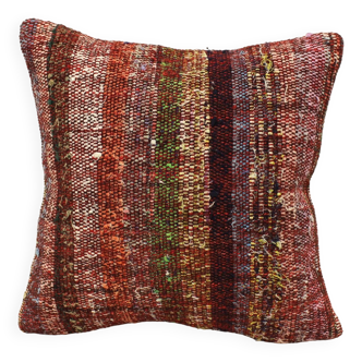 Turkish kilim cushion,40x40 cm,k-1312