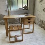 Architect's desk and stool from the 70s