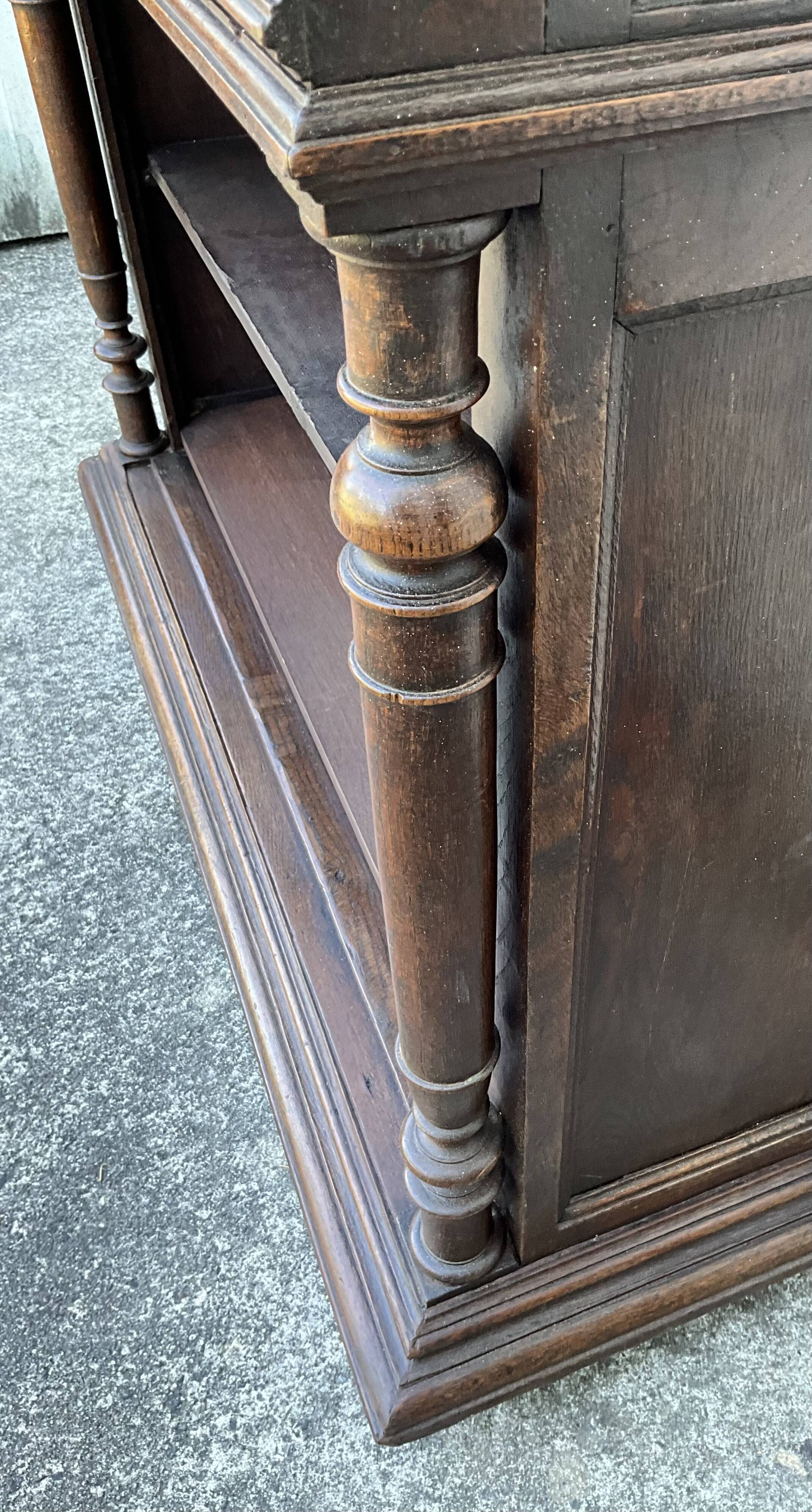 Solid Oak Storage Unit – Country Style, Late 19th Century