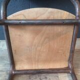 Lot of 2 vintage school chairs