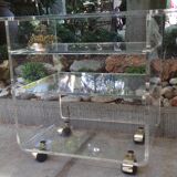 70's Plexiglas wheelchair