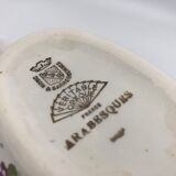 Saucière, "Digoin Sarreguemines" model Arabesques