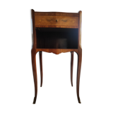 Table chevet marqueterie