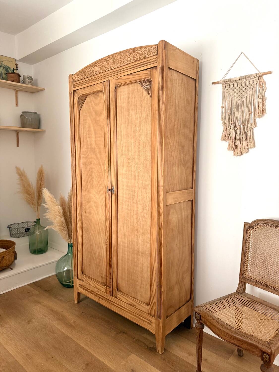Parisian Art Deco Brut Wardrobe