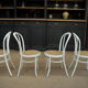 Set of 4 old cannes chairs, 1950s