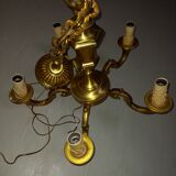 Bronze chandelier