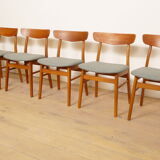 6 x dining chair | Farstrup | Model 210 | Reupholstered