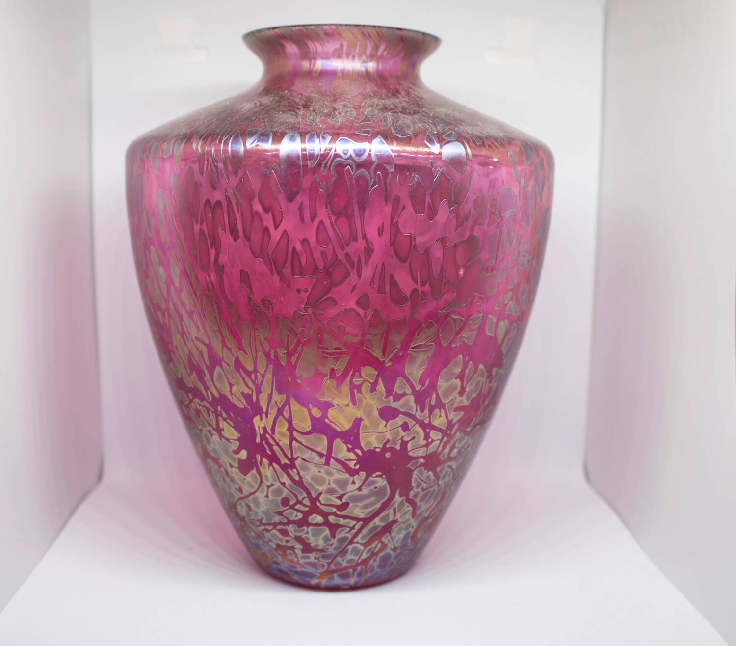 Vase à roses Royal Brierley