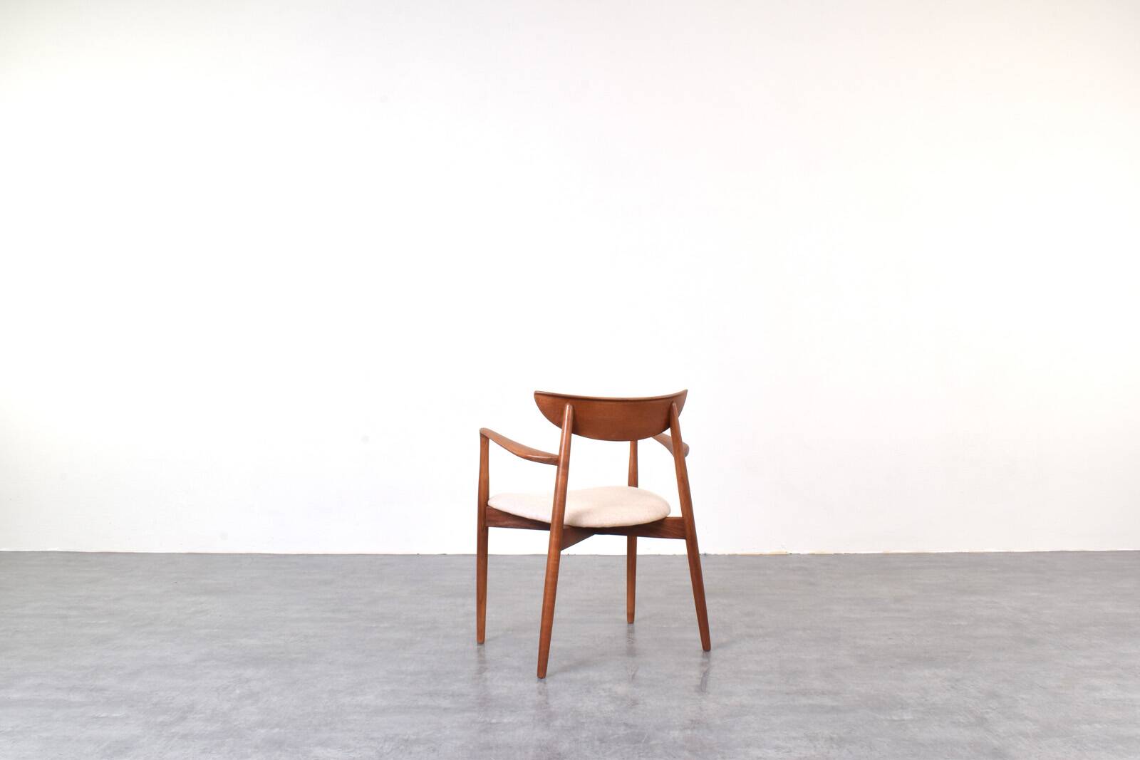 Fauteuil Mid-Century en Teck par Harry Østergaard pour Randers Møbelfabrik, 1960