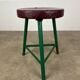 Industrial loft style tripod stool