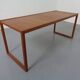 Large Danish Teak Coffee Table, 1960s