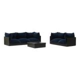“Down” sofa set by Carlo Bartoli for Rossi di Albizzate, 1970s Italy.