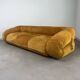 Nubuck leather amphibious sofa by Alessandro Becchi for Giovannetti,