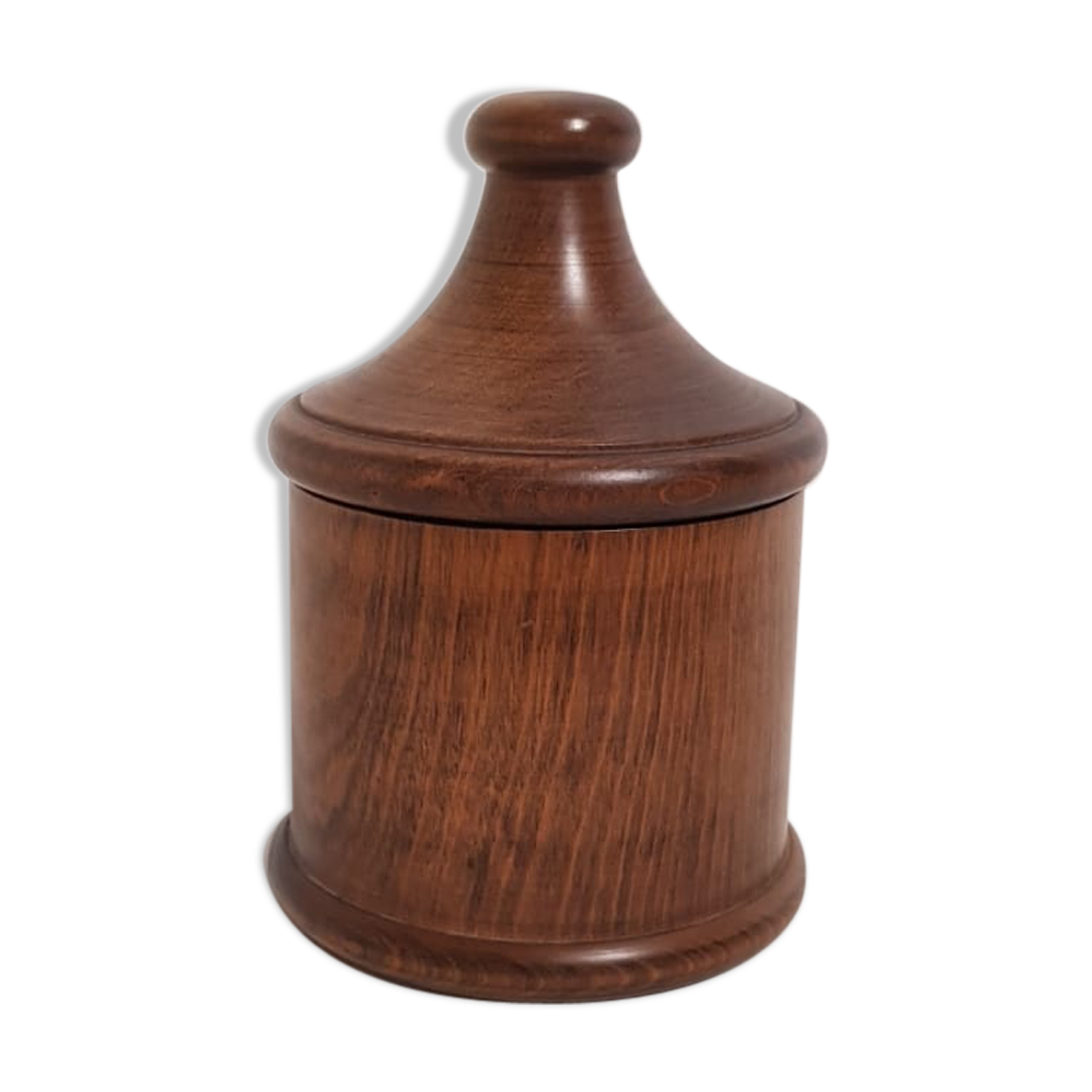 Vintage wooden box with lid 1960