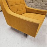 Swivel living room armchair year 1970